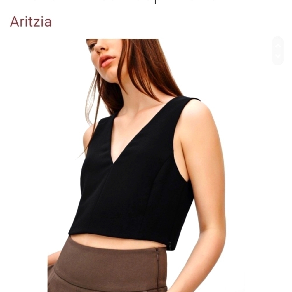 Aritzia Wilfred Dauphine cropped tank